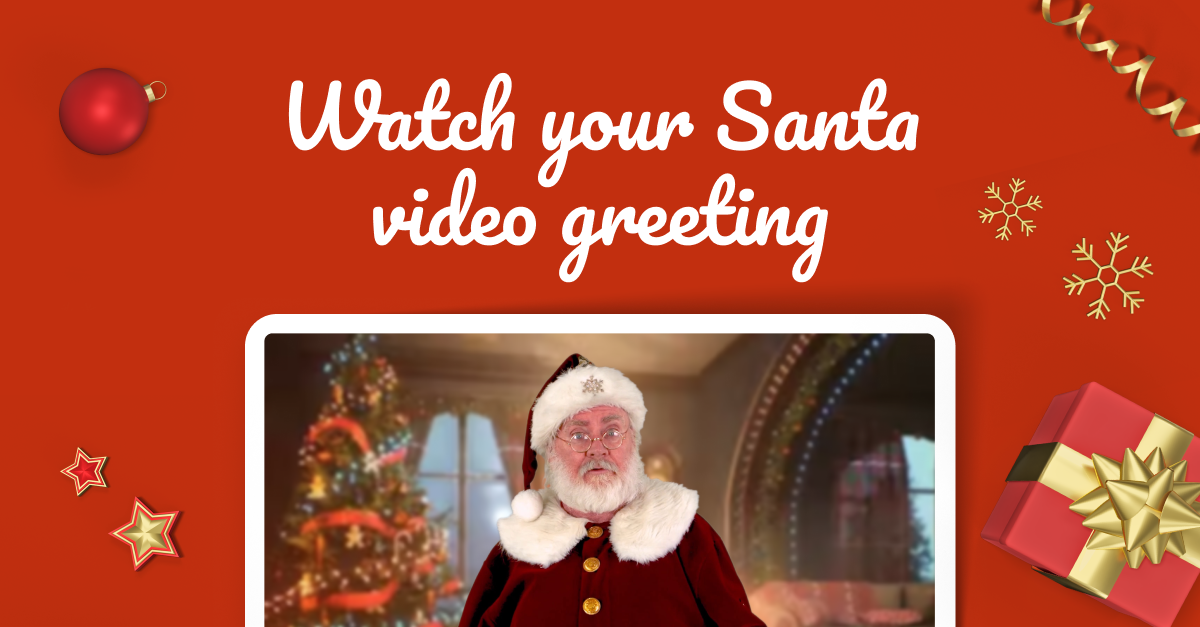 Santa Is Saying Hello Santa is saying hello